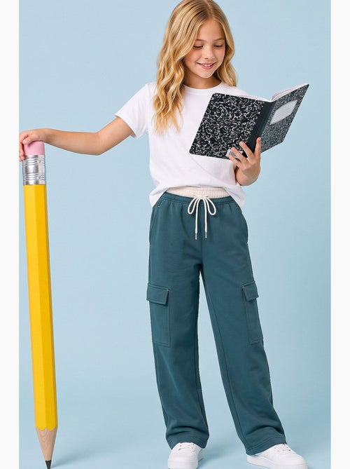 Pantaloni sportivi in misto cotone tommy - Kiabi