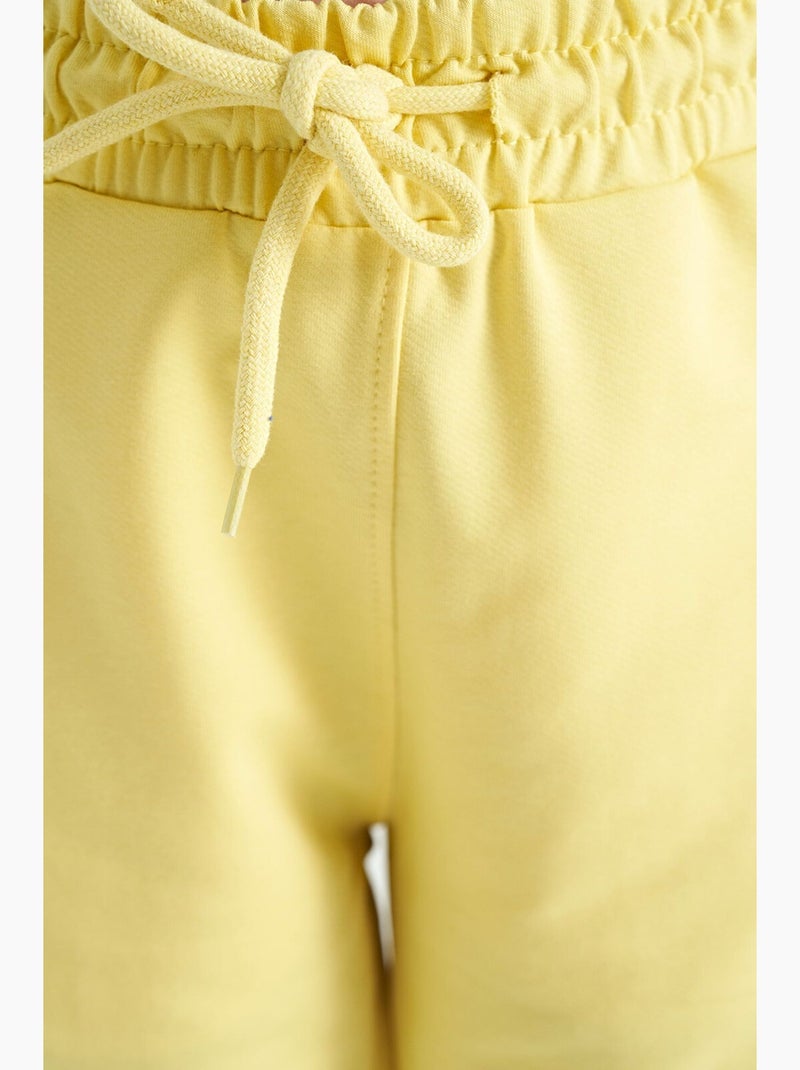 Pantaloni sportivi in misto cotone tommy Giallo limone - Kiabi