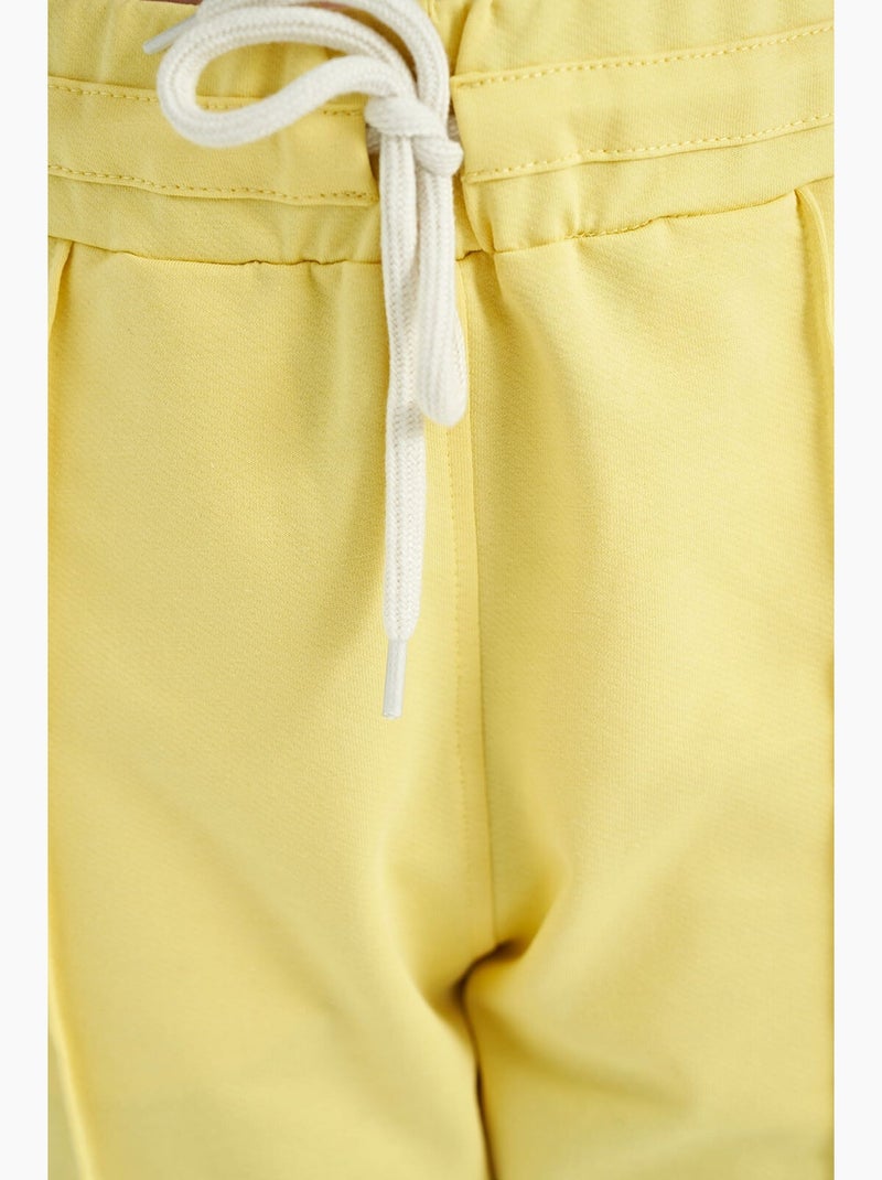 Pantaloni sportivi in misto cotone tommy Giallo/Bianco - Kiabi