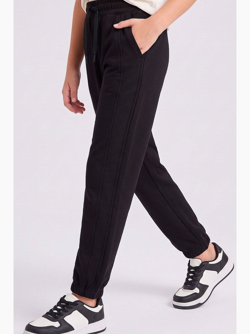 Pantaloni sportivi in misto cotone tommy Nero - Kiabi