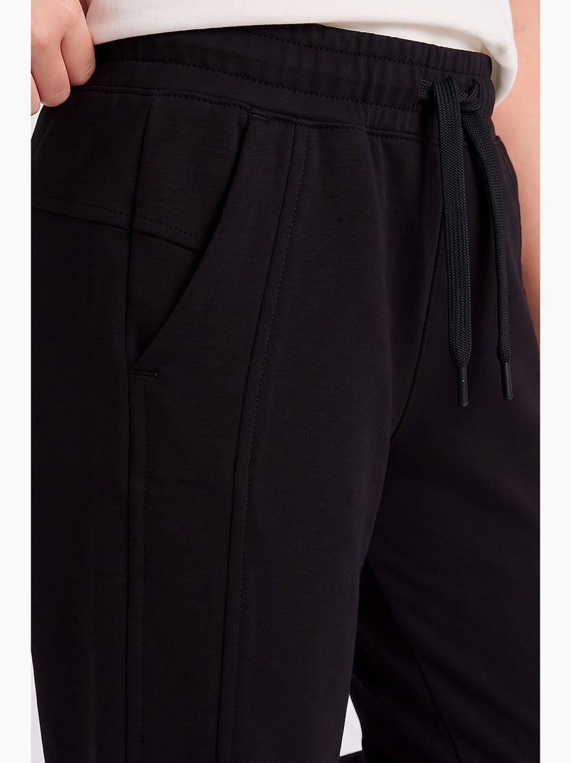 Pantaloni sportivi in misto cotone tommy Nero - Kiabi