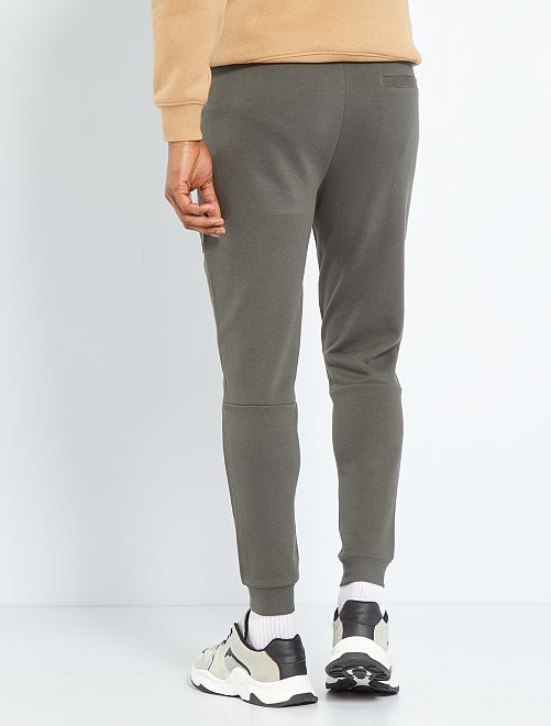 Pantaloni sportivi in piqué di cotone - KAKI - Kiabi - 17.00€