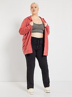 Pantaloni sportivi in tessuto felpato eco-sostenibile - Kiabi