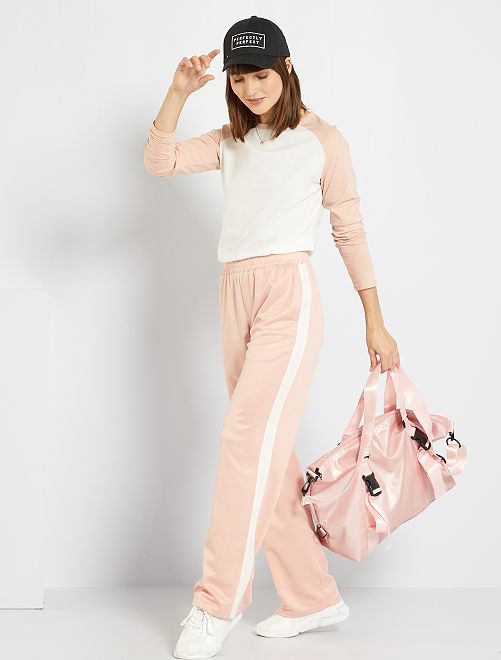 Pantaloni sportivi larghi - ROSA - Kiabi - 12.00€