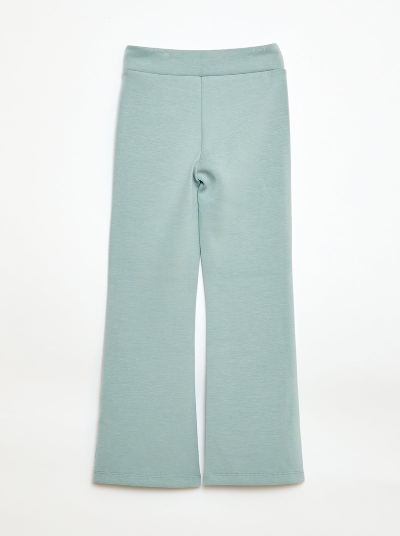 Pantaloni sportivi taglio flare Blu - Kiabi