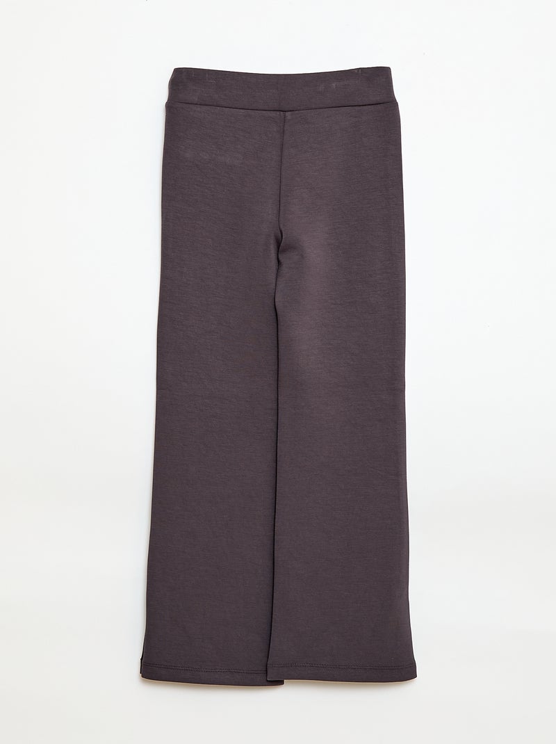 Pantaloni sportivi taglio flare Nero - Kiabi