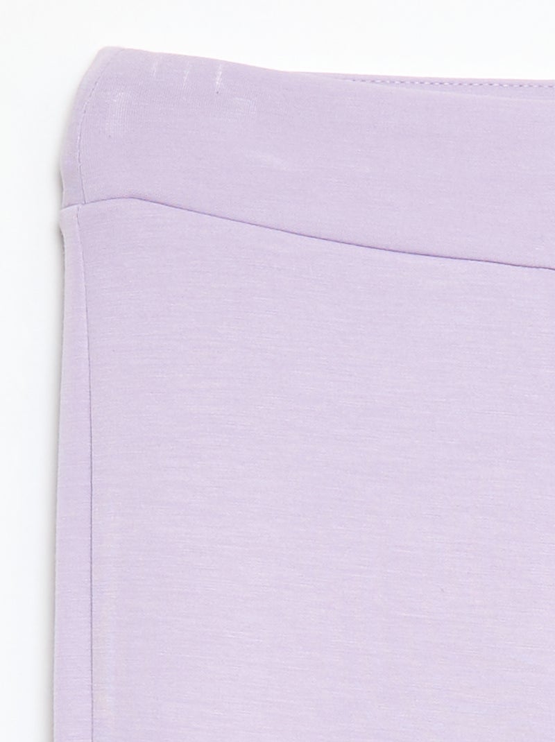 Pantaloni sportivi taglio flare Rosa - Kiabi