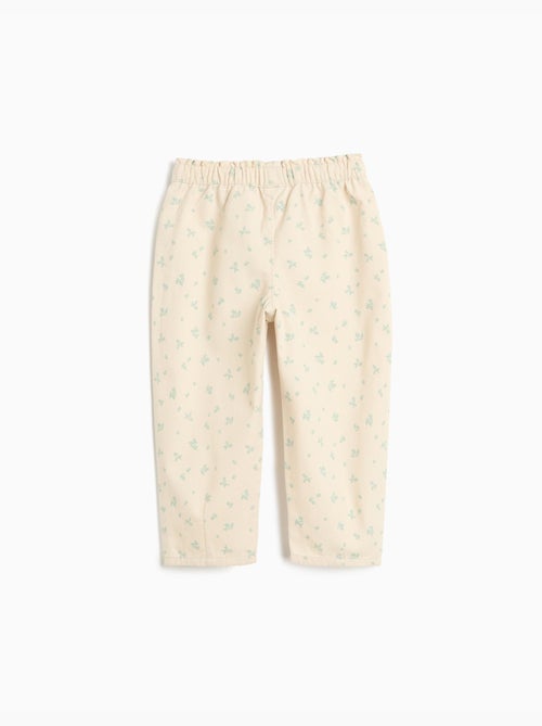 Pantaloni stampati a borsa di carta, mo fashion - Kiabi Pantaloni stampati a borsa di carta, mo fashion - Kiabi