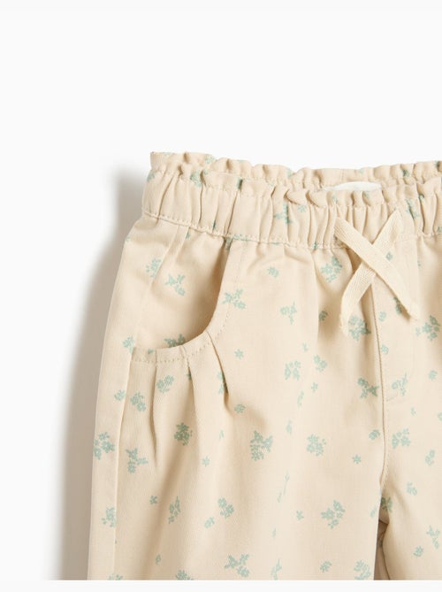 Pantaloni stampati a borsa di carta, mo fashion - Kiabi Pantaloni stampati a borsa di carta, mo fashion - Kiabi