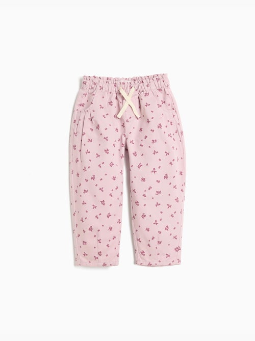 Pantaloni stampati a borsa di carta, mo fashion - Kiabi Pantaloni stampati a borsa di carta, mo fashion - Kiabi