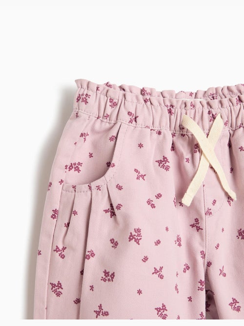 Pantaloni stampati a borsa di carta, mo fashion - Kiabi Pantaloni stampati a borsa di carta, mo fashion - Kiabi