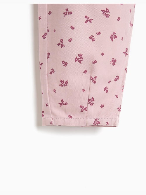 Pantaloni stampati a borsa di carta, mo fashion - Kiabi Pantaloni stampati a borsa di carta, mo fashion - Kiabi