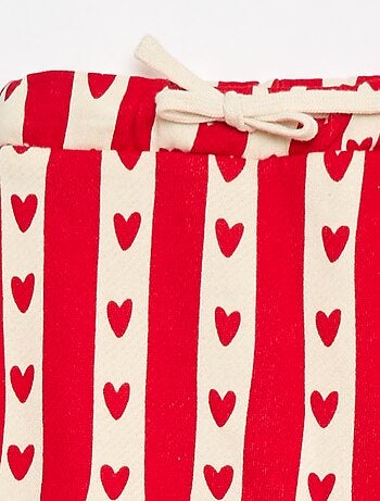 Pantaloni stampati leopardati 'Agathe Sorlet x Kiabi' - San Valentino