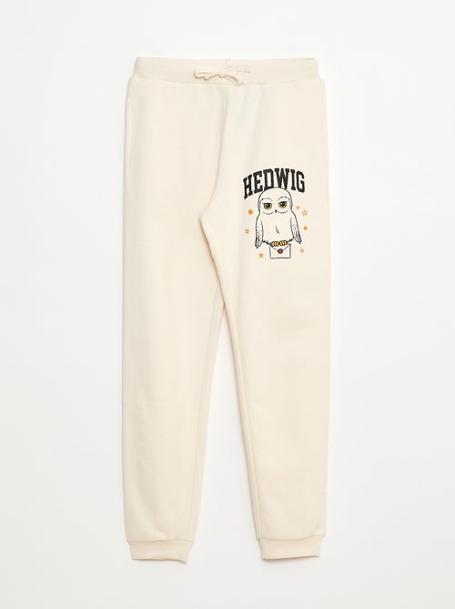 Pantaloni stampati 'Harry Potter' in pile tinta unita - Kiabi