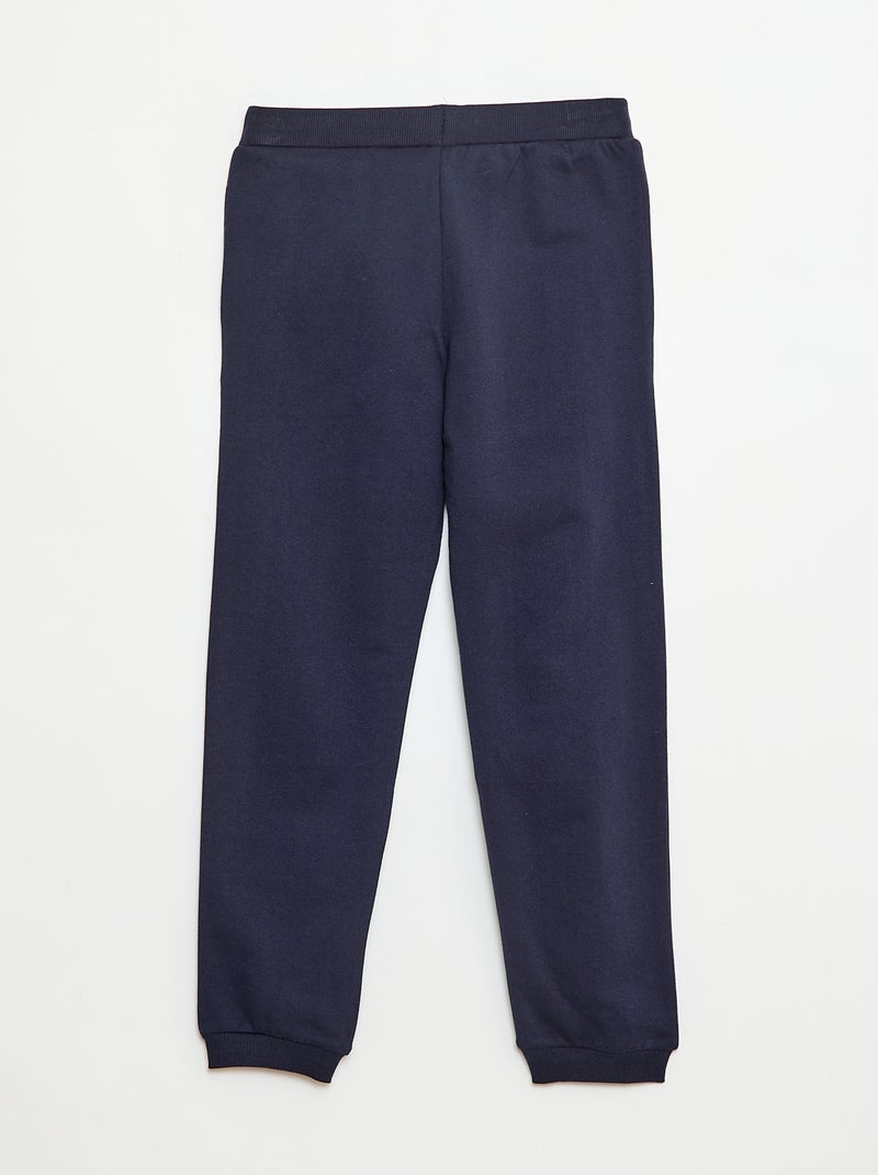 Pantaloni stampati 'Harry Potter' in pile tinta unita Blu - Kiabi