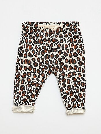 Pantaloni stampati leopardati 'Agathe Sorlet x Kiabi' - San Valentino