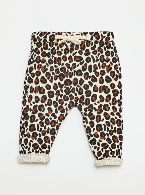 Pantaloni stampati leopardati 'Agathe Sorlet x Kiabi' - San Valentino - Kiabi