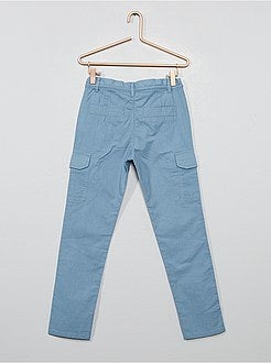 Bambino 3-12 anni - Pantaloni stile cargo in canvas - Kiabi