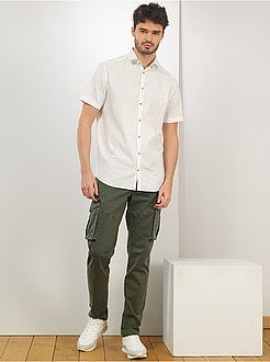 Uomini alti più di 190cm - Pantaloni stile cargo L36 + 1 m 90 - Kiabi