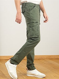 Uomini alti più di 190cm - Pantaloni stile cargo L36 + 1 m 90 - Kiabi