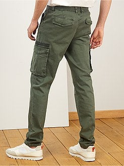 Uomini alti più di 190cm - Pantaloni stile cargo L36 + 1 m 90 - Kiabi