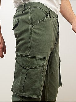Uomini alti più di 190cm - Pantaloni stile cargo L36 + 1 m 90 - Kiabi