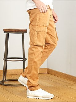 Uomini alti più di 190cm - Pantaloni stile cargo L38 + 1 m 90 - Kiabi