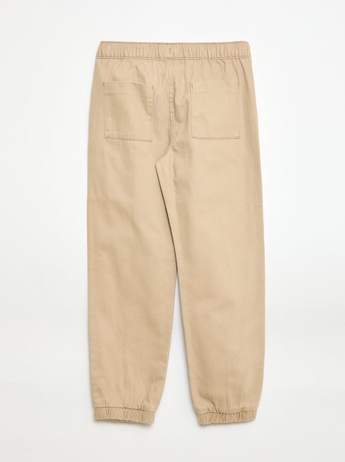 Pantaloni stile jogger - Kiabi