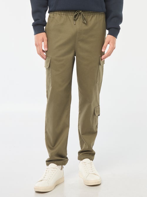 Pantaloni stile 'jogger' multitasche - Kiabi