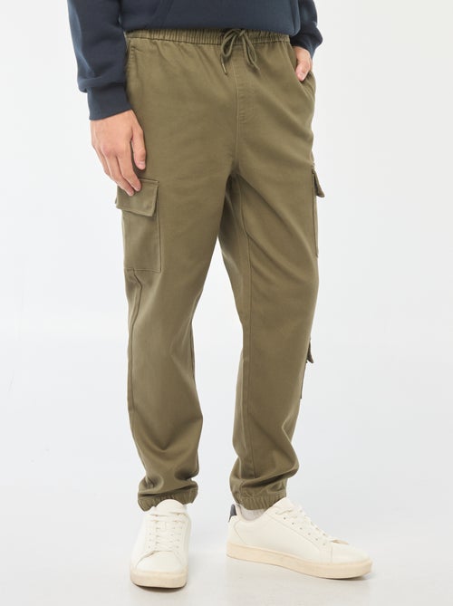 Pantaloni stile 'jogger' multitasche - Kiabi