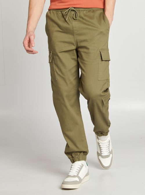 Pantaloni stile 'jogger' multitasche - Kiabi
