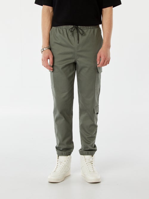 Pantaloni stile 'jogger' multitasche - Kiabi