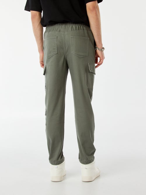 Pantaloni stile 'jogger' multitasche - Kiabi