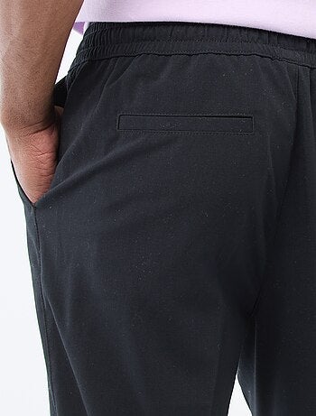 Pantaloni stile 'jogger' tinta unita