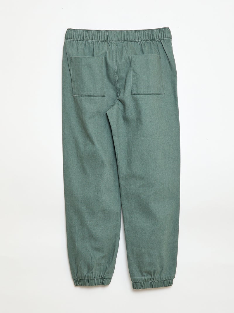 Pantaloni stile jogger Verde - Kiabi