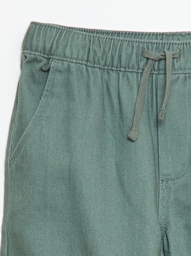 Pantaloni stile jogger Verde - Kiabi