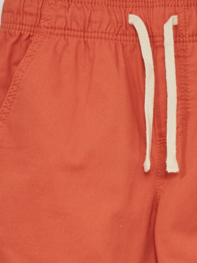 Pantaloni stile 'joggers' ARANCIONE - Kiabi