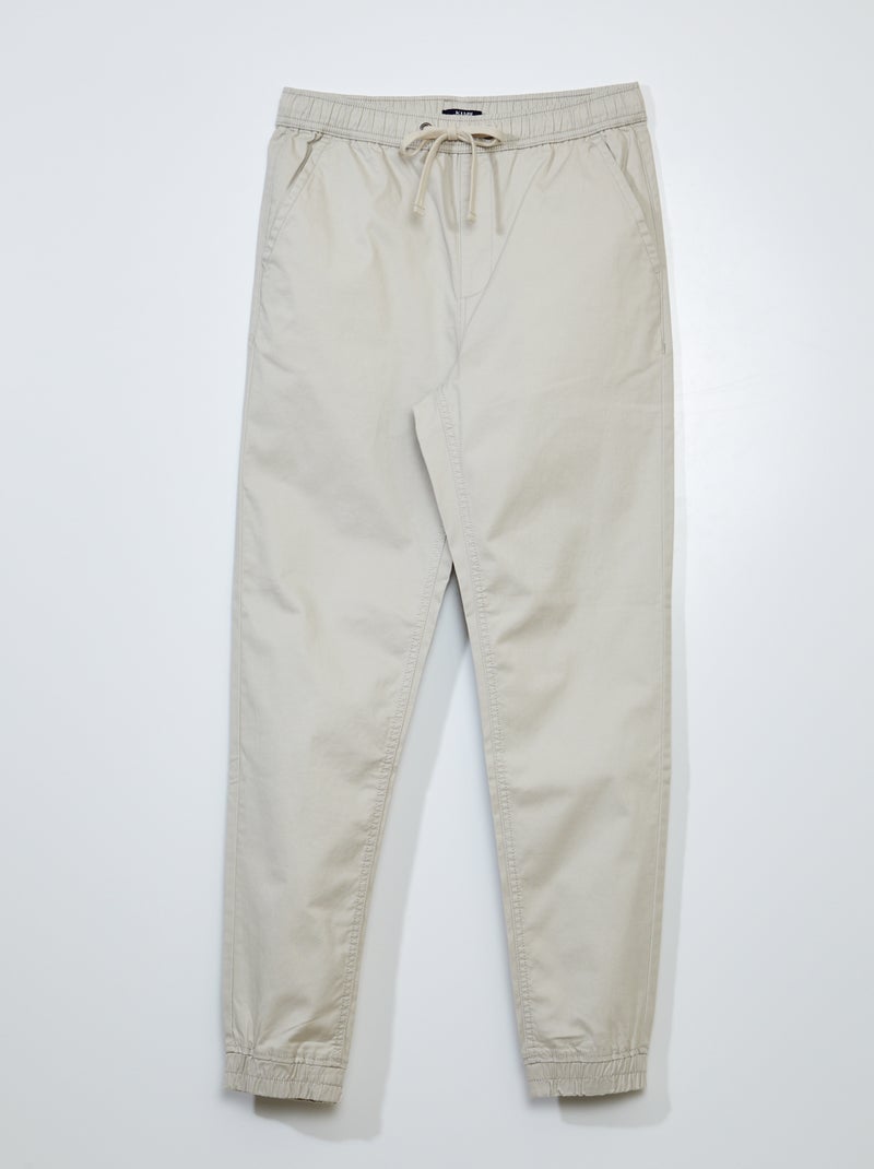 Pantaloni stile 'joggers' GRIGIO - Kiabi