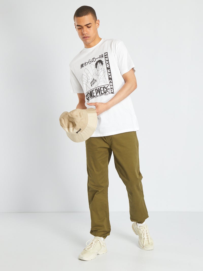 Pantaloni stile 'joggers' KAKI - Kiabi