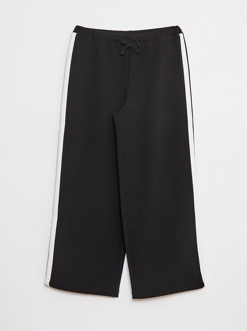 Pantaloni stile joggers nero - Kiabi