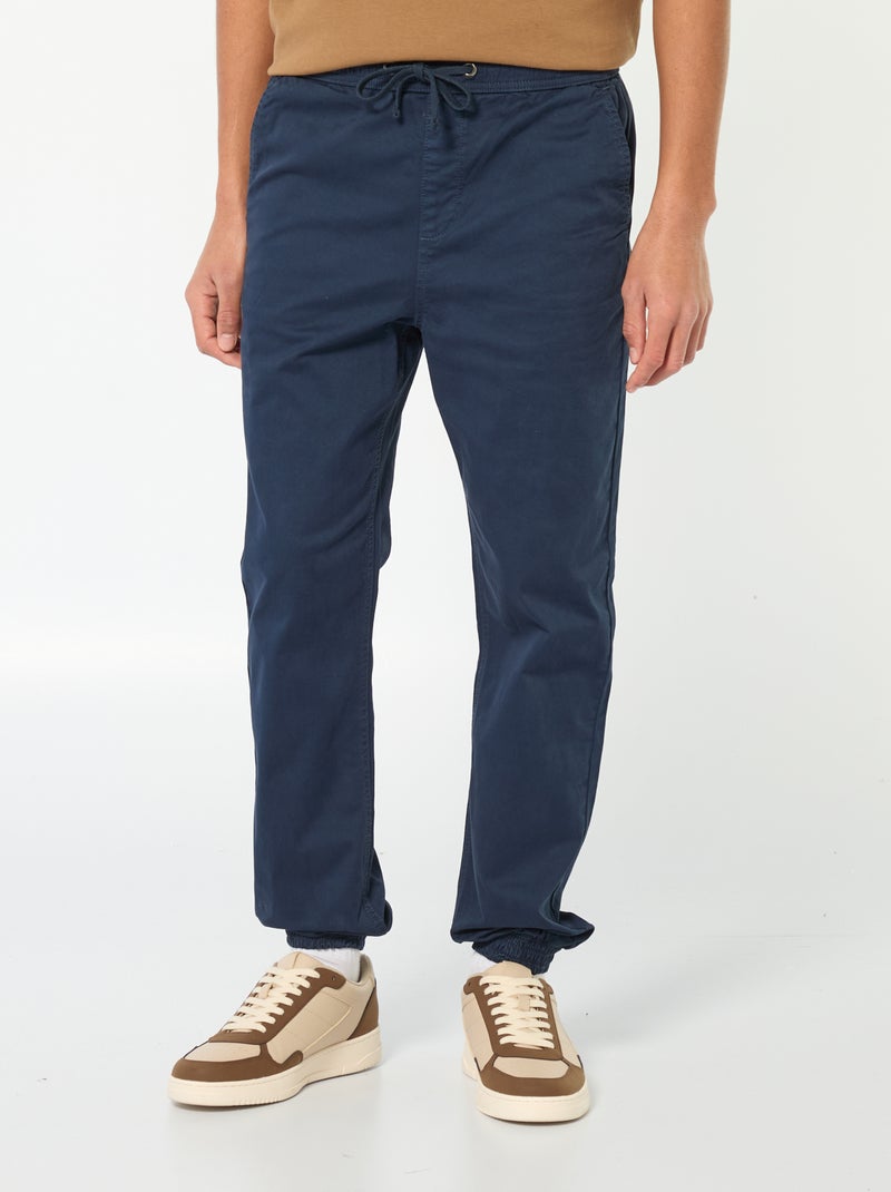 Pantaloni stile 'joggers' Nero - Kiabi