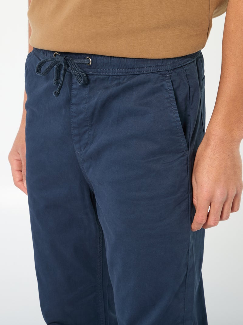 Pantaloni stile 'joggers' Nero - Kiabi