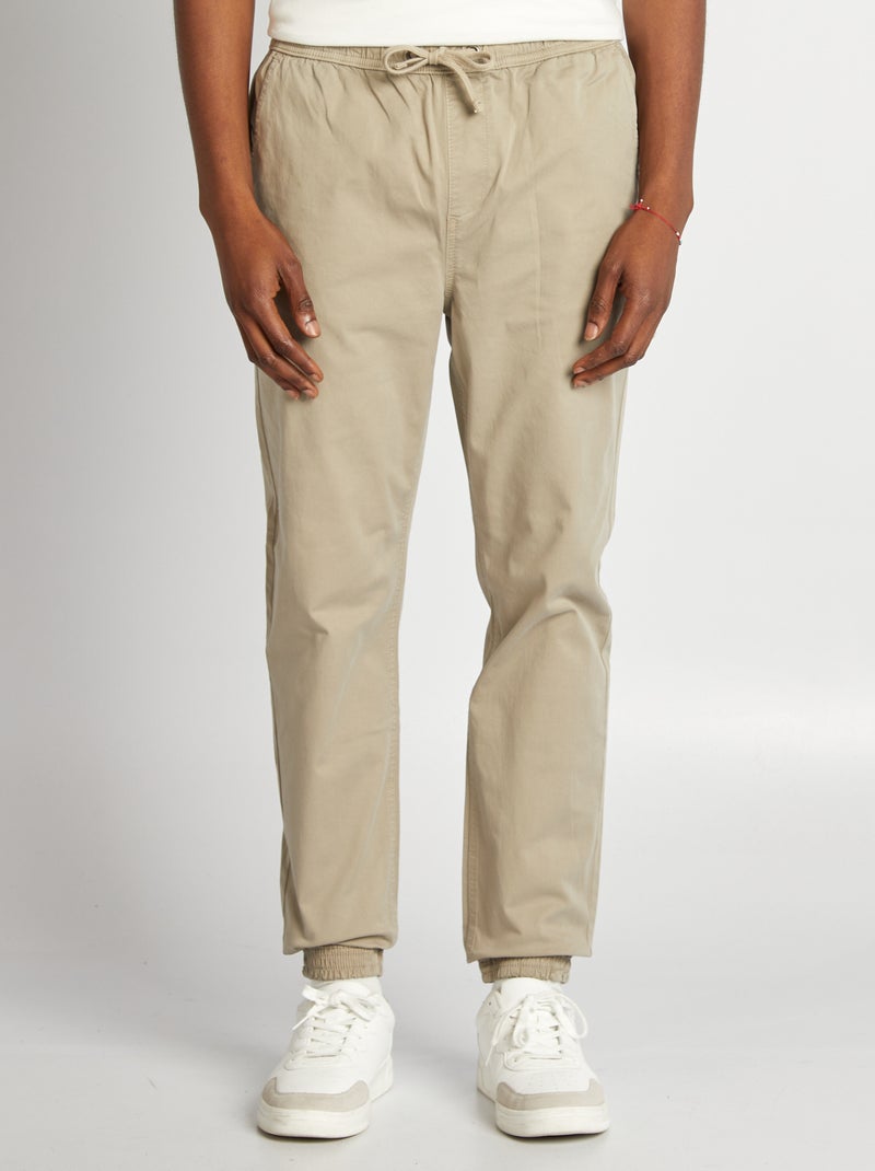 Pantaloni stile 'joggers' VERDE - Kiabi