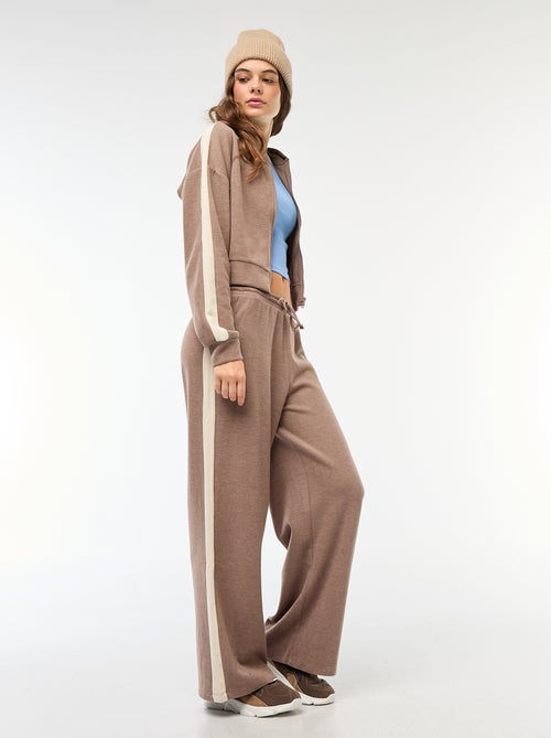 Pantaloni stile jogging in maglia - Kiabi