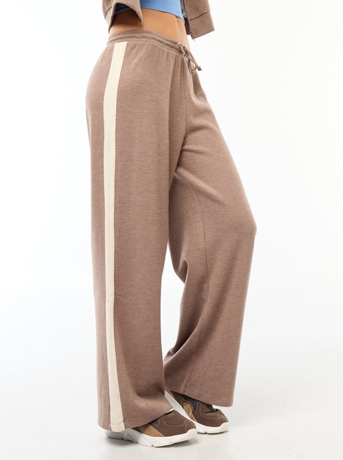 Pantaloni stile jogging in maglia - Kiabi