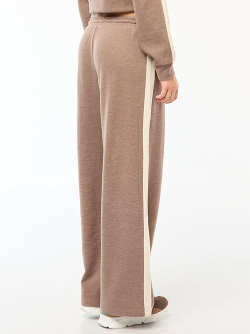 Pantaloni stile jogging in maglia - Kiabi