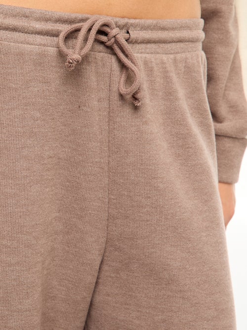 Pantaloni stile jogging in maglia - Kiabi