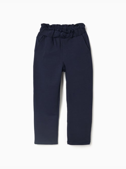 Pantaloni straight fit con nodo decorativo - Kiabi