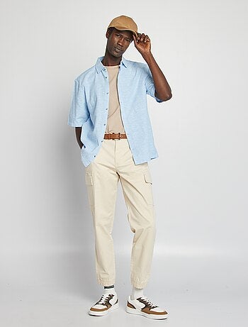 Pantaloni stretch multitasche