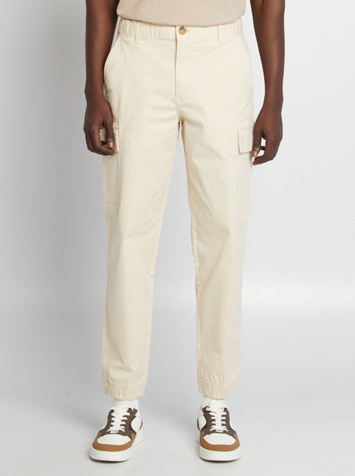 Pantaloni stretch multitasche - Kiabi